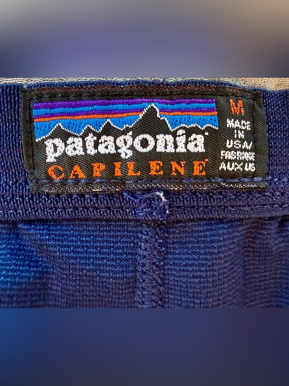Vintage Patagonia Capilene Thermal Pants Men’s M USA Made FA98